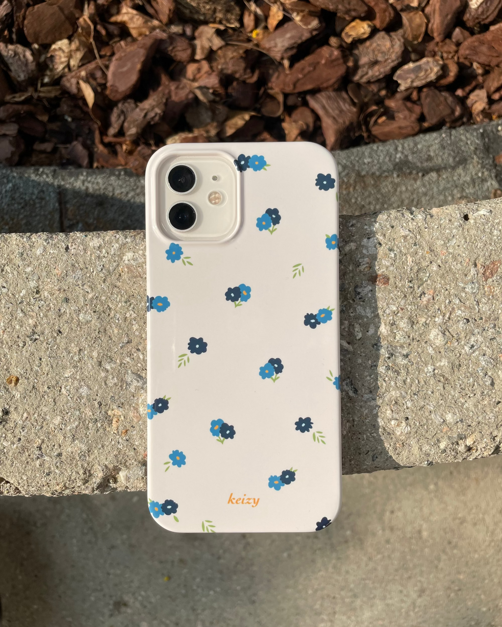cream floral