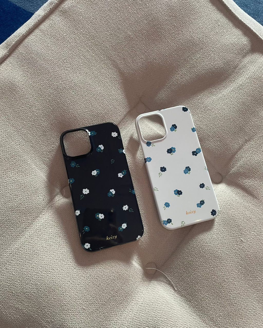 navy floral