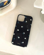 navy floral