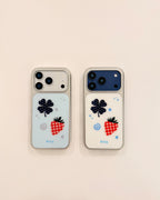 [silver edge] lucky clover
