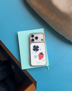 [silver edge] lucky clover
