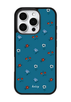 denim floral